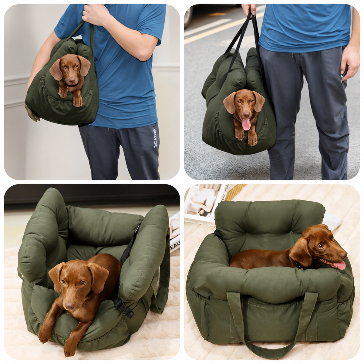 Australian Paws™ CozyRide Dog Car Seat