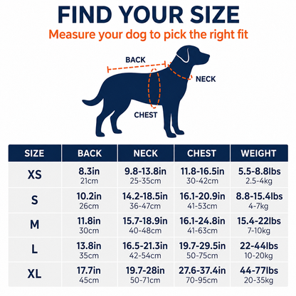 AquaGuard™ Head-Up Dog Life Vest