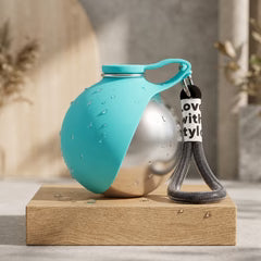 Portable Dog Water Bottle + Bowl