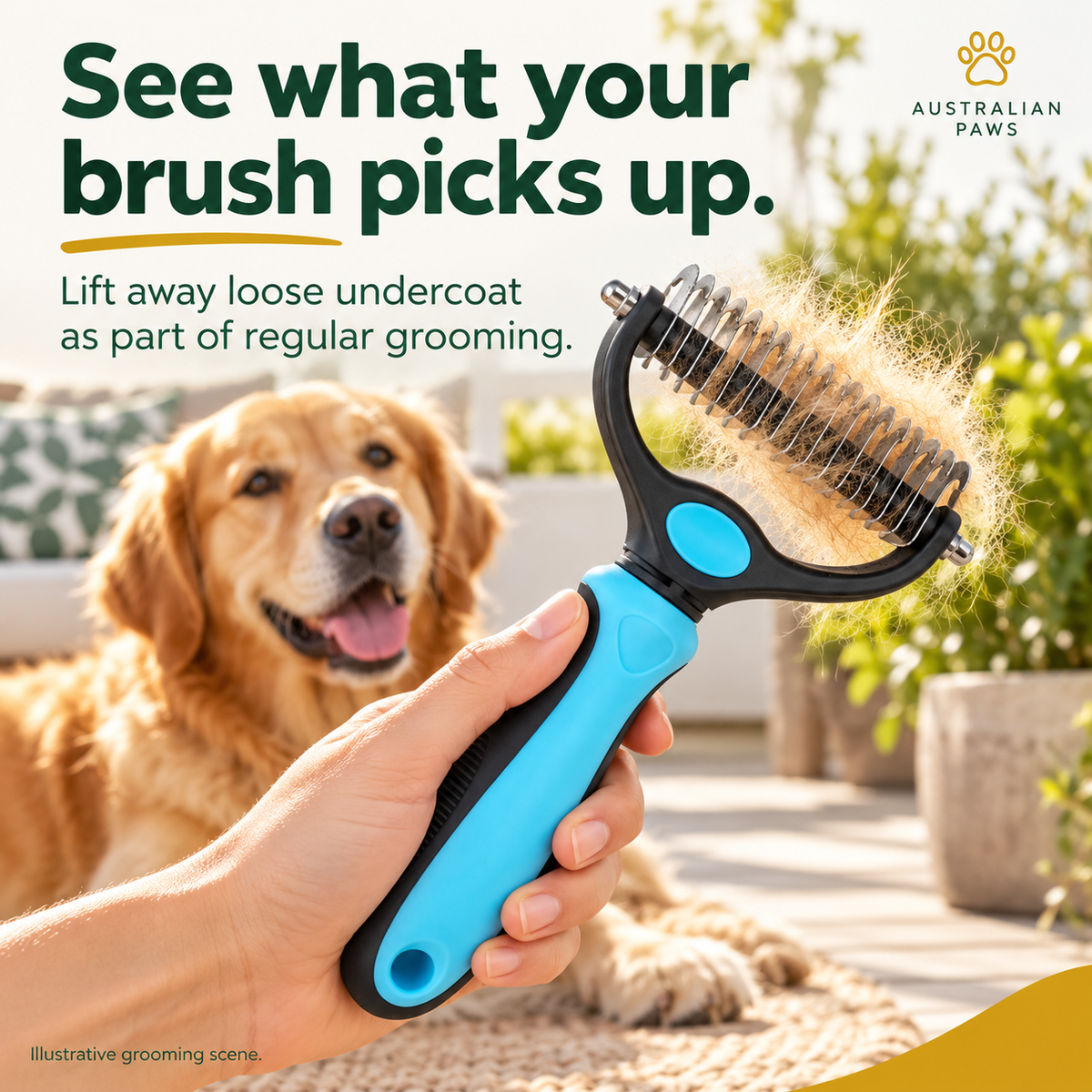 FurRelief™ Pro Grooming Comb