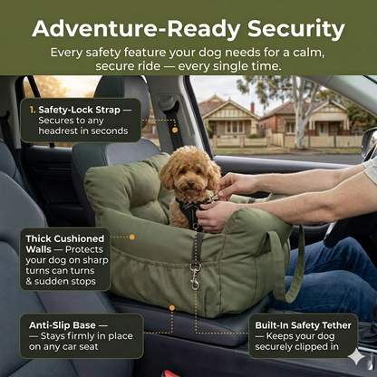 Australian Paws™ CozyRide Dog Car Seat