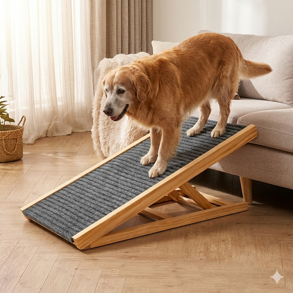 Wooden Foldable Pet Ramp
