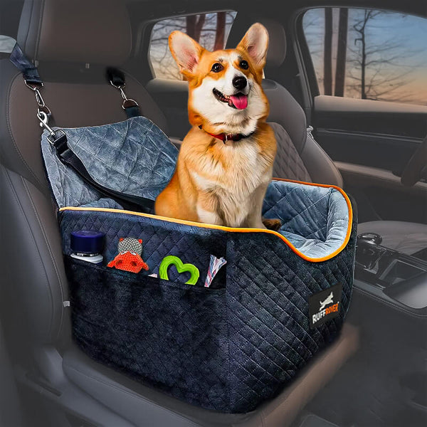 RuffRover Plush Booster Seat Comfort