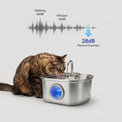 Australian Paws AquaPurr Silent Fountain