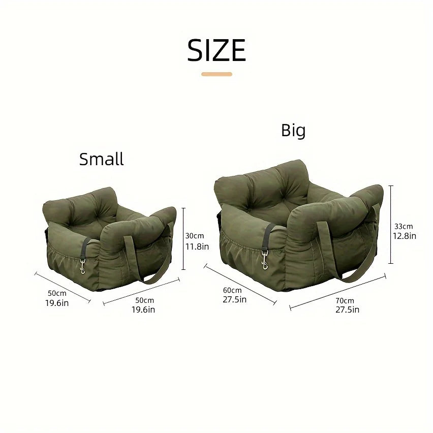 Rugged Dog Car Seat Booster