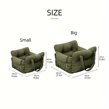 Rugged Dog Car Seat Booster
