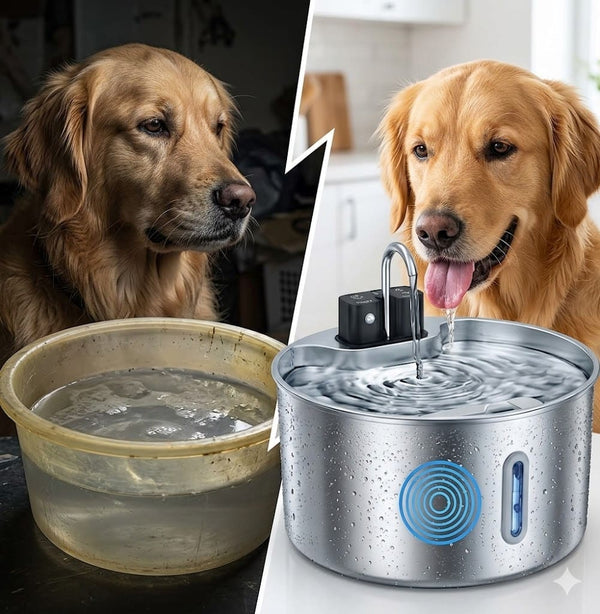 Australian AquaPaw Silent Dog Fountain